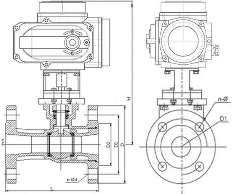 QJ941SM-25C电动高温球阀结构图.jpg